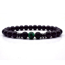 Load image into Gallery viewer, Charms Agate Beaded Bracelets Men Women Natural Tiger Eye Stone Beads Bracelets
