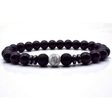 Load image into Gallery viewer, Charms Agate Beaded Bracelets Men Women Natural Tiger Eye Stone Beads Bracelets
