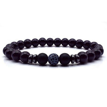 Load image into Gallery viewer, Charms Agate Beaded Bracelets Men Women Natural Tiger Eye Stone Beads Bracelets
