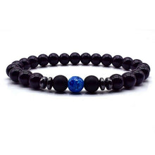 Load image into Gallery viewer, Charms Agate Beaded Bracelets Men Women Natural Tiger Eye Stone Beads Bracelets
