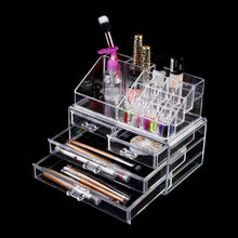 Load image into Gallery viewer, Cosmetic Organizer Storage 4 Drawers Drawer Makeup Case Storage Holder Box
