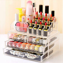 Load image into Gallery viewer, Cosmetic Organizer Storage 4 Drawers Drawer Makeup Case Storage Holder Box
