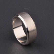 Load image into Gallery viewer, Fashion 8MM Stainless Steel Rings for Men Band Titanium Jewelry Size 6-12
