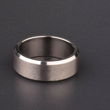 Load image into Gallery viewer, Fashion 8MM Stainless Steel Rings for Men Band Titanium Jewelry Size 6-12
