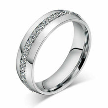 Load image into Gallery viewer, Fashion 8MM Stainless Steel Rings for Men Band Titanium Jewelry Size 6-12
