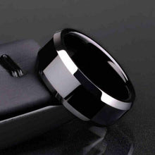 Load image into Gallery viewer, Fashion 8MM Stainless Steel Rings for Men Band Titanium Jewelry Size 6-12
