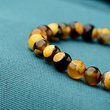 Load image into Gallery viewer, Fashion 8mm Natural Stone Colorful Spots Beaded Women Men&#39;s Bracelets Jewelry
