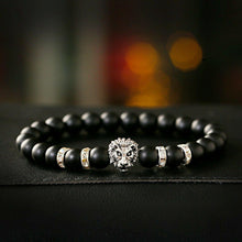Load image into Gallery viewer, Fashion Men Women Natural Stone Gemstone Beads Lion&#39;s Head Bracelets Jewelry
