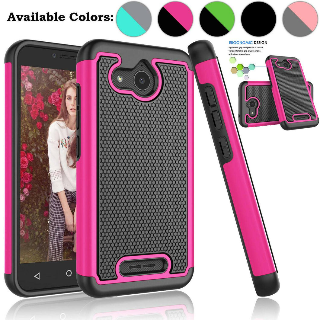 For Alcatel Tetra Case Phone Shell Hybrid Shockproof Armor Impact Back Cover