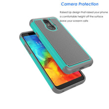 Load image into Gallery viewer, For LG Q7 Q7+ Q7 Alpha Shockproof Hybrid Hard Rugged Hard Armor Back Case Cover
