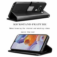 Load image into Gallery viewer, For LG Stylo 6 Flip Leather Wallet Phone Case Stand with Card Holder Kickstand

