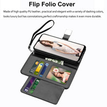 Load image into Gallery viewer, For LG Stylo 6 Flip Leather Wallet Phone Case Stand with Card Holder Kickstand
