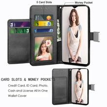 Load image into Gallery viewer, For LG Stylo 6 Flip Leather Wallet Phone Case Stand with Card Holder Kickstand
