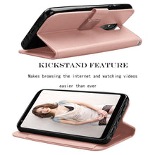 Load image into Gallery viewer, For LG Stylo 6/Stylo 5/4/5v/5x/5+ Leather Wallet Case Card Holder Stand Cover
