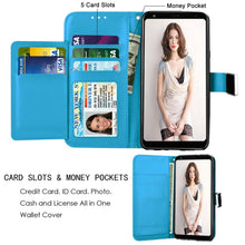 Load image into Gallery viewer, For LG Stylo 6/Stylo 5/4/5v/5x/5+ Leather Wallet Case Card Holder Stand Cover
