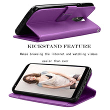 Load image into Gallery viewer, For LG Stylo 6/Stylo 5/4/5v/5x/5+ Leather Wallet Case Card Holder Stand Cover
