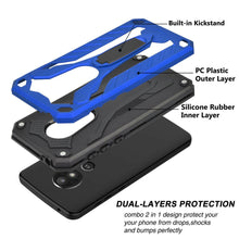 Load image into Gallery viewer, For Motorola Moto E5 Play/GO/Cruise Armor Impact Hard Case Cover with Kickstand
