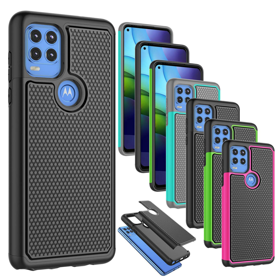 For Motorola Moto G Stylus 2021 5G Shockproof Phone Case Hybrid Rubber Cover