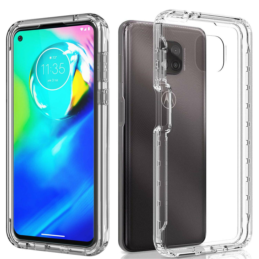 For Motorola Moto G Power/G Play/G Stylus (2021) Phone Case Clear Slim TPU Cover