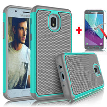 Load image into Gallery viewer, For Samsung Galaxy J3 V 2018 Orbit / Star Case Cover with Glass Screen Protector
