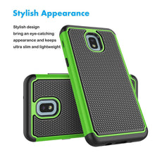 Load image into Gallery viewer, For Samsung Galaxy J3 V 2018 Orbit / Star Case Cover with Glass Screen Protector
