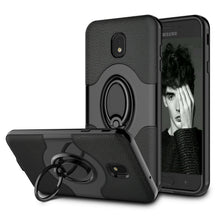 Load image into Gallery viewer, For Samsung Galaxy J7 V 2018/Crown/Refine/Star Ring Stand Case Cover +Car Holder
