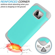 Load image into Gallery viewer, For Samsung Galaxy S7 Shockproof Silicone Case Hybrid Rugged Rubber Slim Cover
