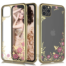 Load image into Gallery viewer, For iPhone 11,11 Pro, Xs Max, XR Crystal Clear Case Glitter Soft TPU Slim Cover
