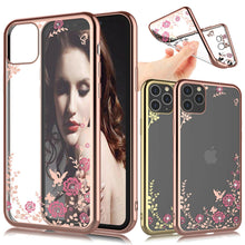 Load image into Gallery viewer, For iPhone 11,11 Pro, Xs Max, XR Crystal Clear Case Glitter Soft TPU Slim Cover
