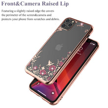 Load image into Gallery viewer, For iPhone 11,11 Pro, Xs Max, XR Crystal Clear Case Glitter Soft TPU Slim Cover
