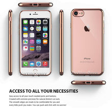 Load image into Gallery viewer, For iPhone 8 Plus Clear Case For Girls Hybrid Shockproof Soft TPU Bumper Cover
