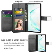 Load image into Gallery viewer, For iphone 11,11 Pro Max Flip Leather Wallet Case Card Holder Kickstand Cover
