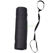 Load image into Gallery viewer, New 10mm Thick Non-Slip Yoga Mat Pad Exercise Fitness Light Weight 72 x24  Black

