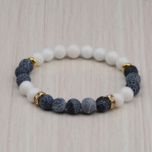 Load image into Gallery viewer, New Men Women&#39;s Yoga Bead Charm Agate Stretch Lovely Fashion Bracelets
