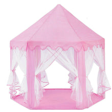 Load image into Gallery viewer, Princess Castle Play House Large Indoor/Outdoor Kids Play Tent for Girls Pink
