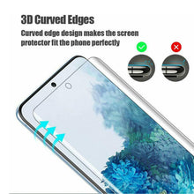 Load image into Gallery viewer, Samsung Galaxy S20 FE/S20/Plus/Ultra 5G Tempered Glass Screen Protector Cover
