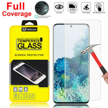 Load image into Gallery viewer, Samsung Galaxy S20 FE/S20/Plus/Ultra 5G Tempered Glass Screen Protector Cover
