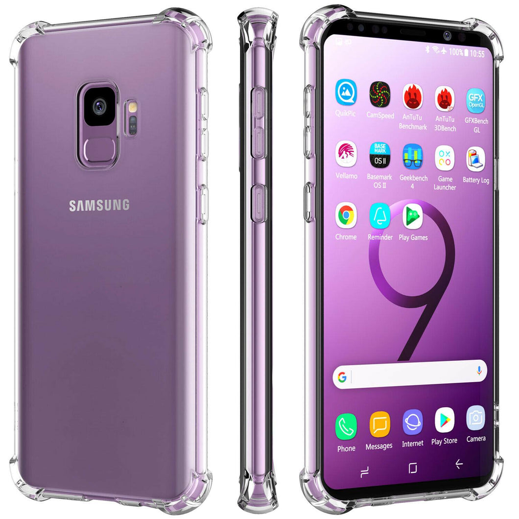 Shockproof Clear Case For Samsung Galaxy S10E S9 S8 S7 Plus Soft Gel Slim Cover
