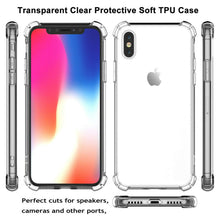 Load image into Gallery viewer, Shockproof Clear Phone Case for iPhone SE 2020 11 11 Pro Max X XS Max 7 8 Plus
