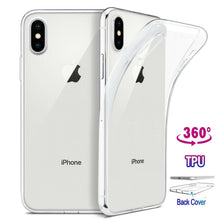 Load image into Gallery viewer, Shockproof Clear Phone Case for iPhone SE 2020 11 11 Pro Max X XS Max 7 8 Plus
