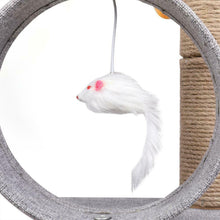 Load image into Gallery viewer, Small Cat Tree Cat Tower for Kitty w/ Toys Condos and Sisal Post
