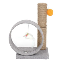 Load image into Gallery viewer, Small Cat Tree Cat Tower for Kitty w/ Toys Condos and Sisal Post
