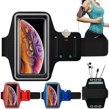 Load image into Gallery viewer, Sports Running Arm Band Cell Phone Case Holster for iPhone XS Max X XR 7 8 Plus
