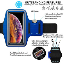 Load image into Gallery viewer, Sports Running Arm Band Cell Phone Case Holster for iPhone XS Max X XR 7 8 Plus
