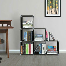 Load image into Gallery viewer, Storage Organizer Closet 6/9 Multi Black Closet Stacker Clothes Modular Cubes
