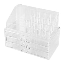 Load image into Gallery viewer, Thick Acrylic Makeup Jewelry Case Organizer Storage Holder Box 4-Drawers New
