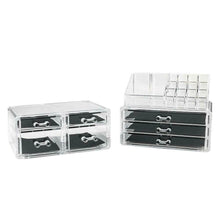 Load image into Gallery viewer, Thick Acrylic Makeup Cosmetic Case Organizer Drawer Divider Jewelry Display Box
