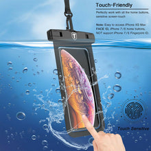 Load image into Gallery viewer, Universal Waterproof Floating Swim Cell Phone Pouch Dry Bag Case Cover iphone
