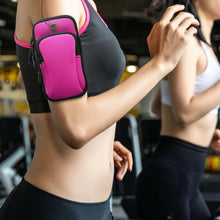 Load image into Gallery viewer, Waterproof Sport Arm Band Cell Phone Holder Running Jogging Gym Armband Bag Case
