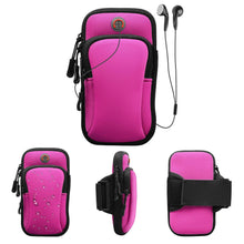 Load image into Gallery viewer, Waterproof Sport Arm Band Cell Phone Holder Running Jogging Gym Armband Bag Case
